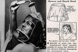 máscara para la ducha